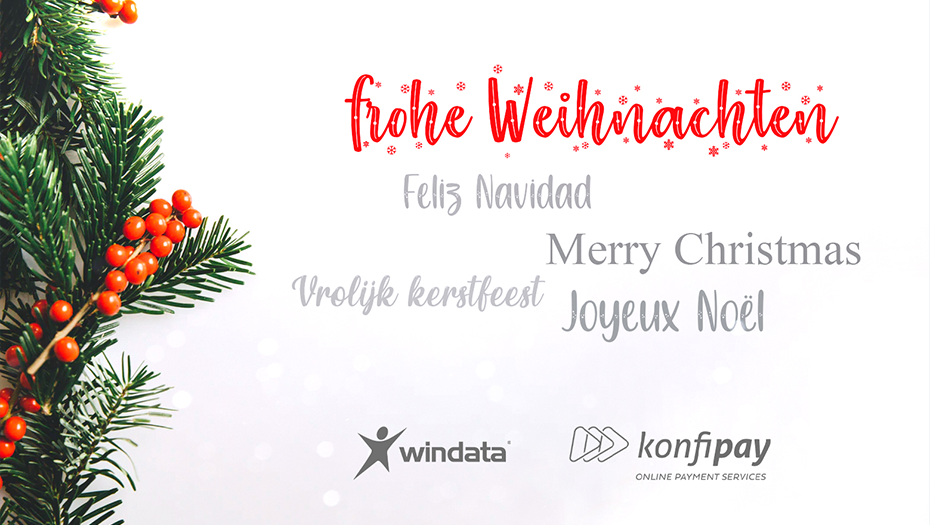 Fröhliche Weihnachten: Ihr windata-Team sagt Danke